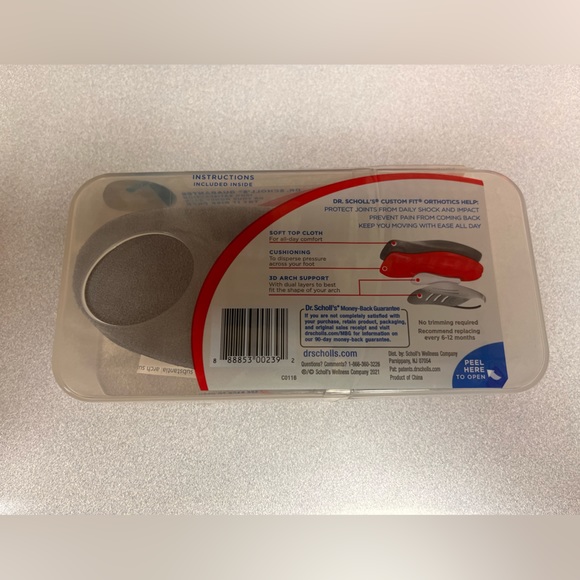NWT Dr Scholl's Custom Fit Orthotic Inserts CF 410 - Picture 3 of 5